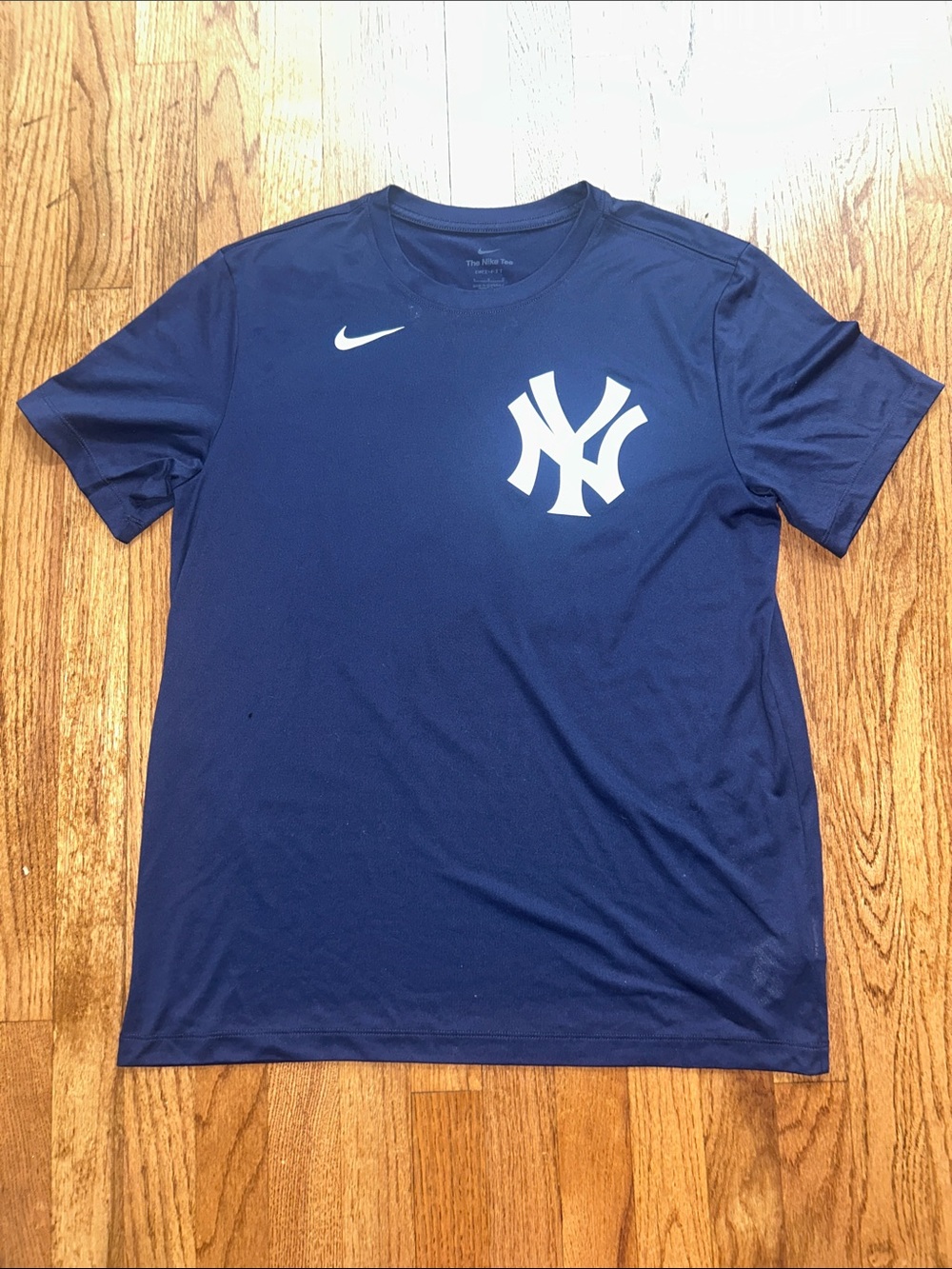 Nike Navy Yankees 'Judge 99' Short Sleeve Tee Large